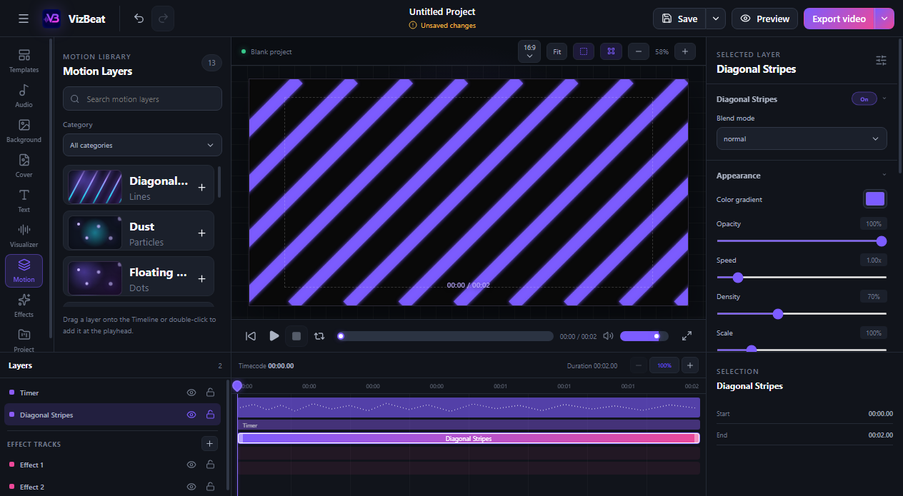 Motion layers